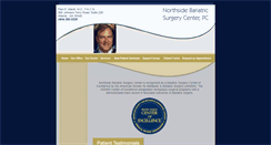 Desktop Screenshot of northsidebariatrics.com